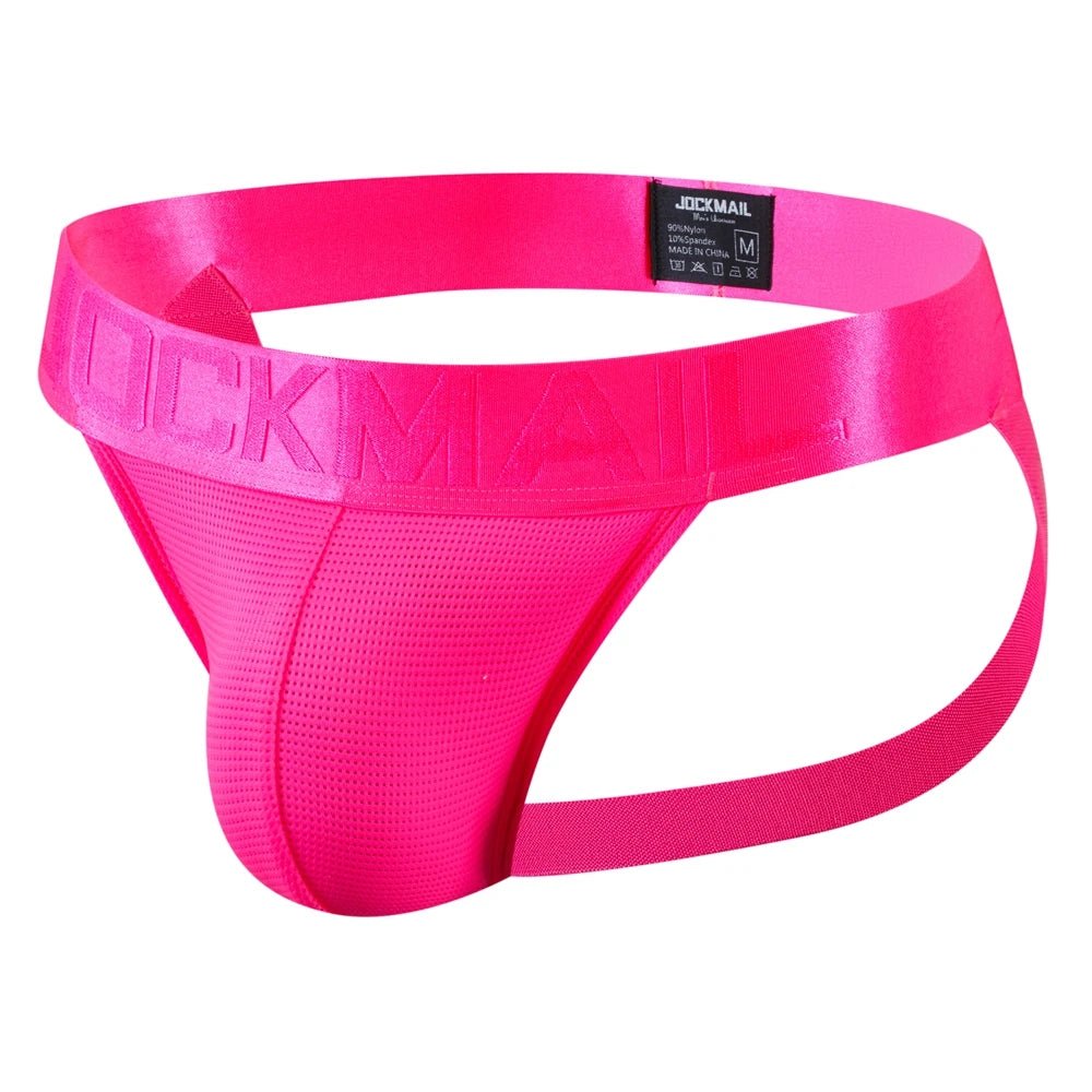 Sexy Mesh Men's Jockstrap - WOWihte