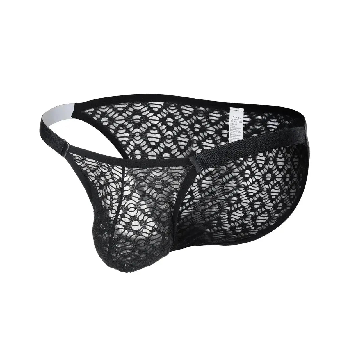 Sexy Sheer Lace Mesh Briefs - WOWihte