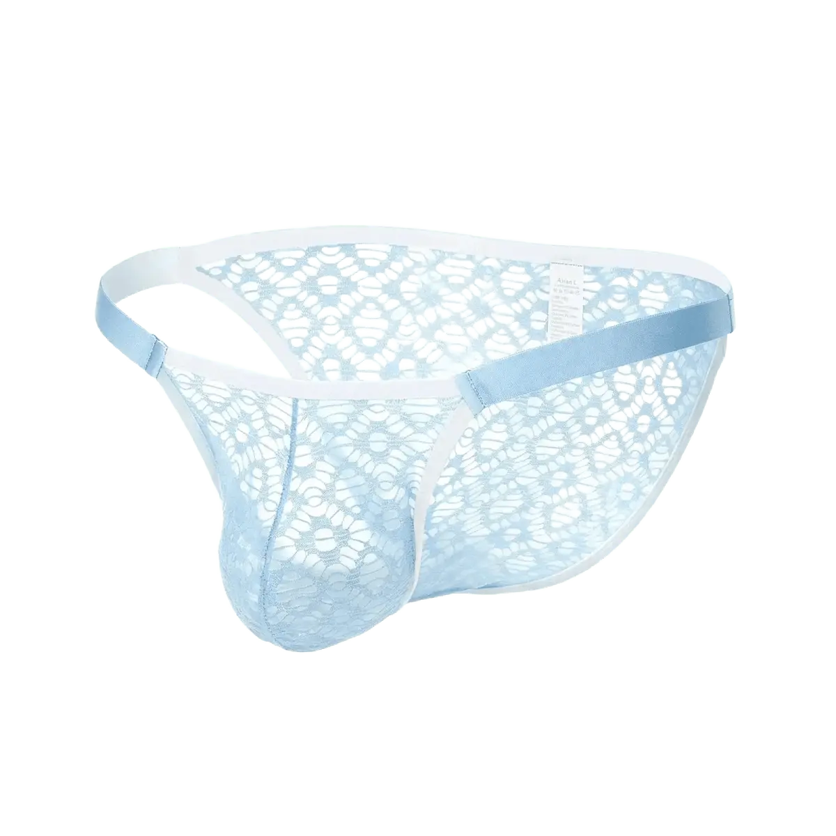 Sexy Sheer Lace Mesh Briefs - WOWihte