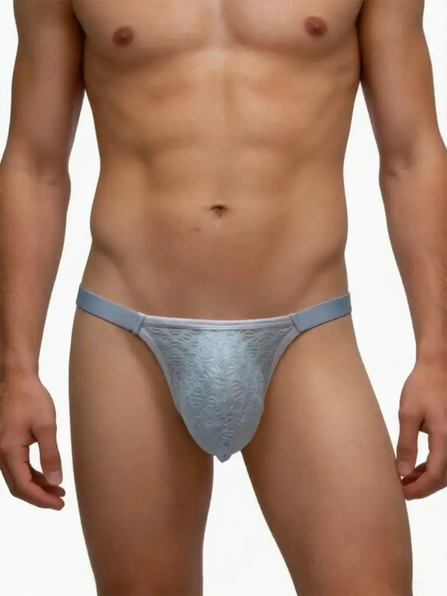 Sexy Sheer Lace Mesh Briefs - WOWihte
