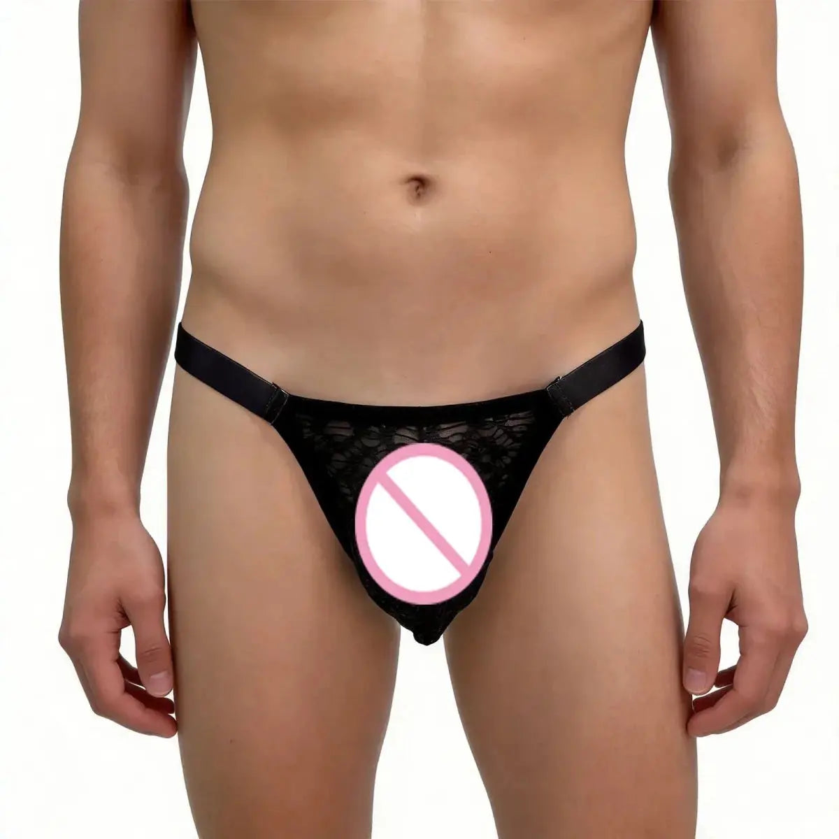 Sexy Sheer Lace Mesh Briefs - WOWihte