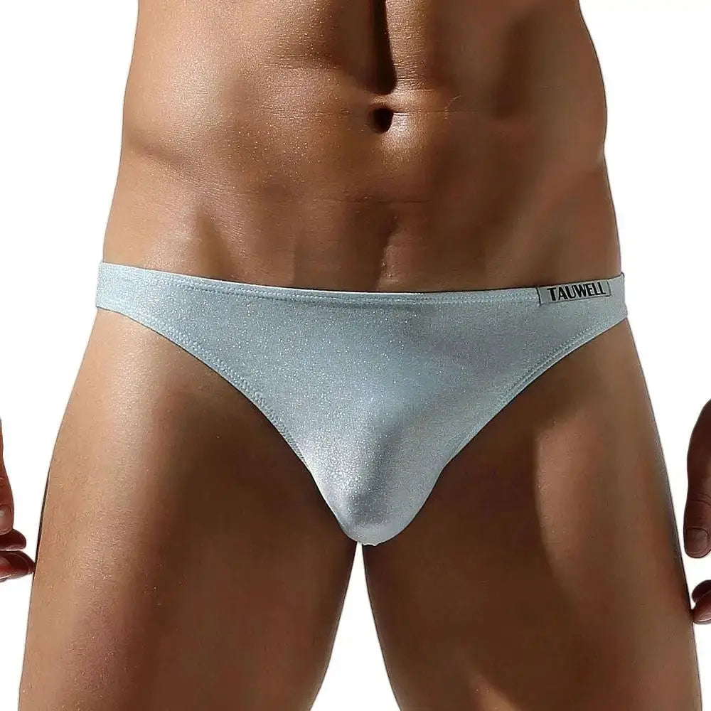 Sexy Shiny Bikini Briefs - WOWihte