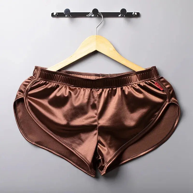Sexy Smooth Silk Boxers - WOWihte