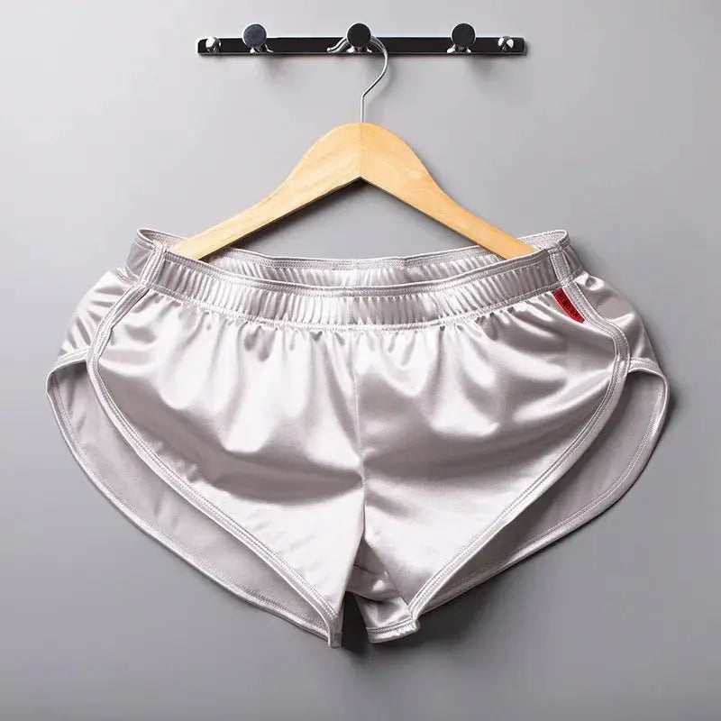 Sexy Smooth Silk Boxers - WOWihte