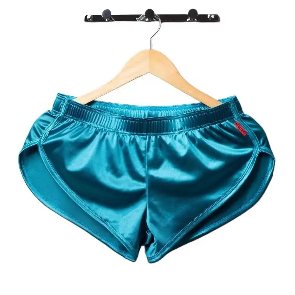 Sexy Smooth Silk Boxers - WOWihte