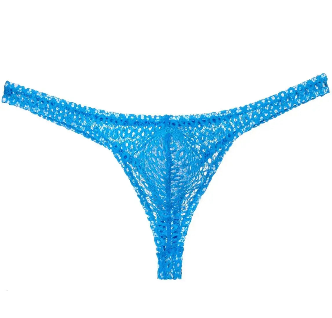 Sheer Lace Men's Thong - WOWihte