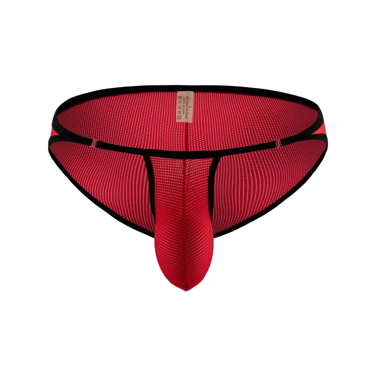 Sheer Mesh Mini Briefs - WOWihte