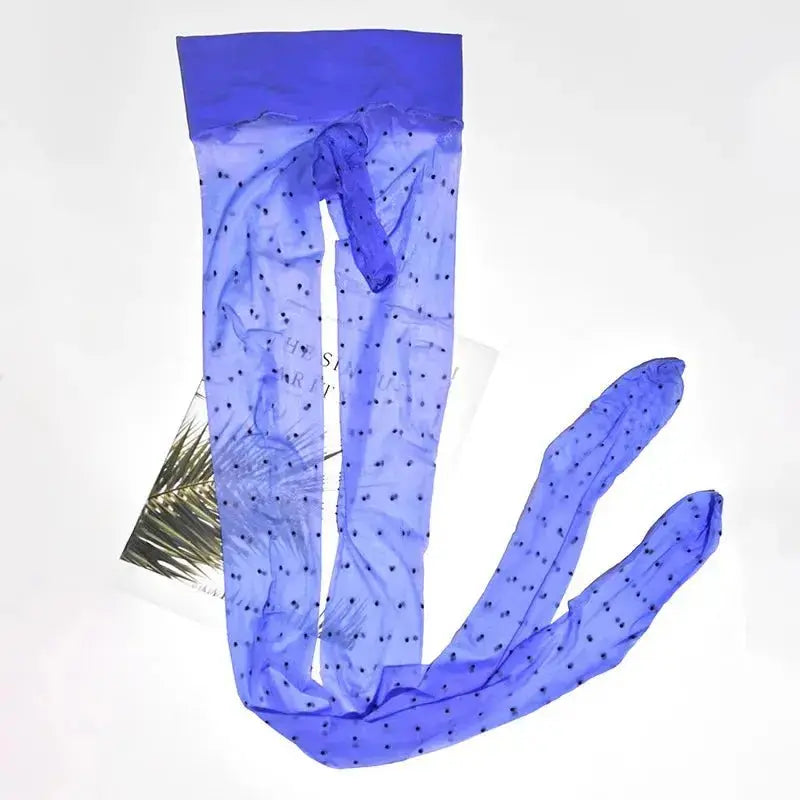 Shiny Seamless Dance Wear Stockings - WOWihte