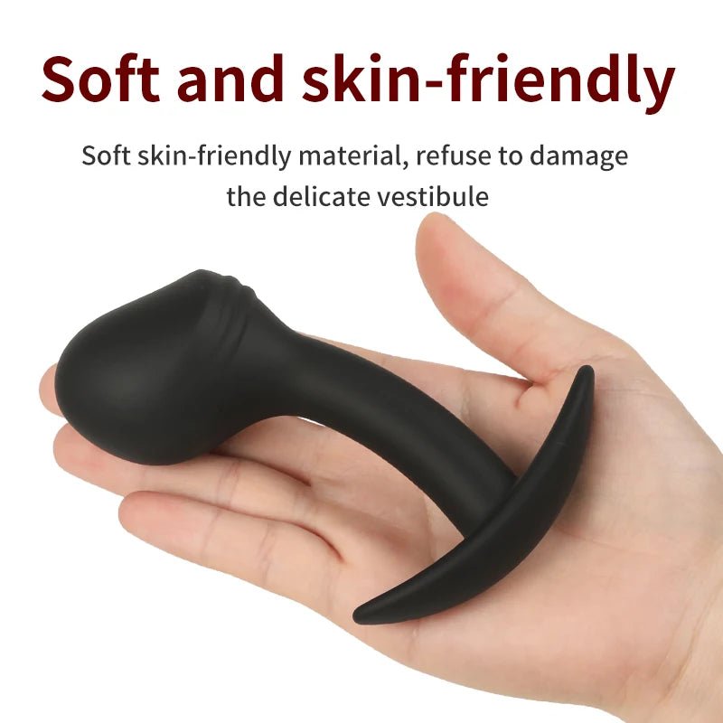 Silicone Anal Plug 3 Sizes - WOWihte