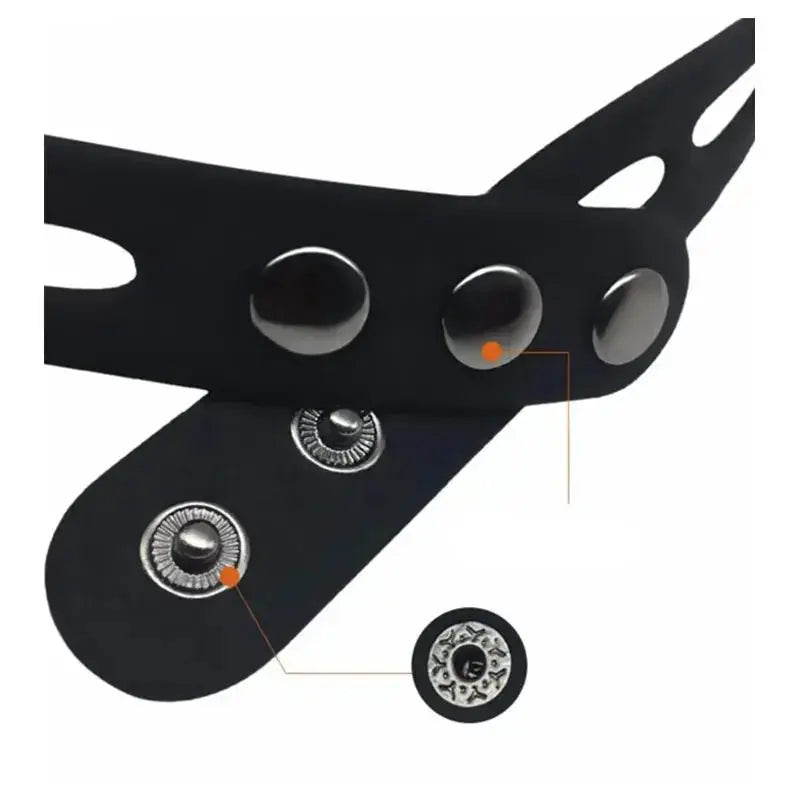 Silicone Bondage Blindfold Eyepatch Mask - WOWihte