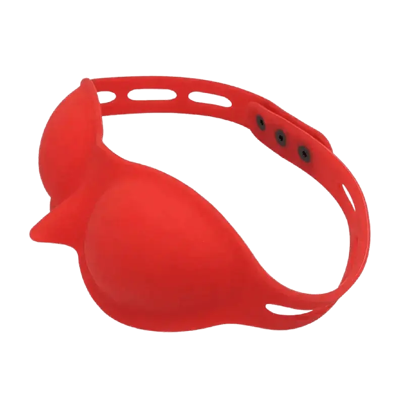 Silicone Bondage Blindfold Eyepatch Mask - WOWihte