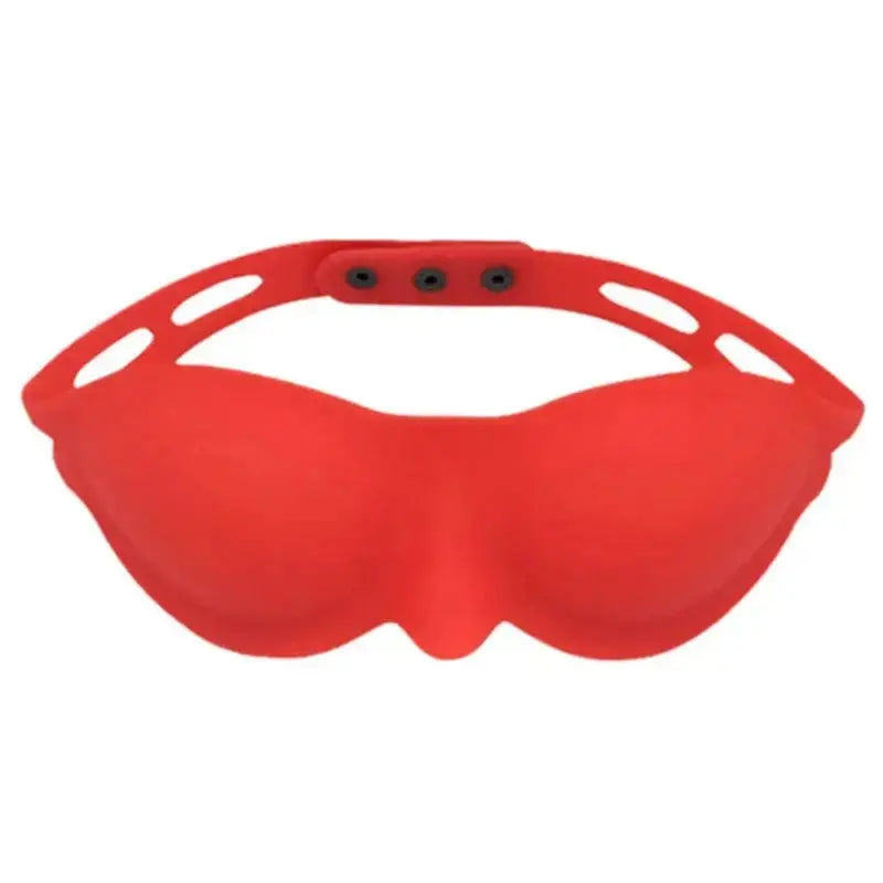 Silicone Bondage Blindfold Eyepatch Mask - WOWihte