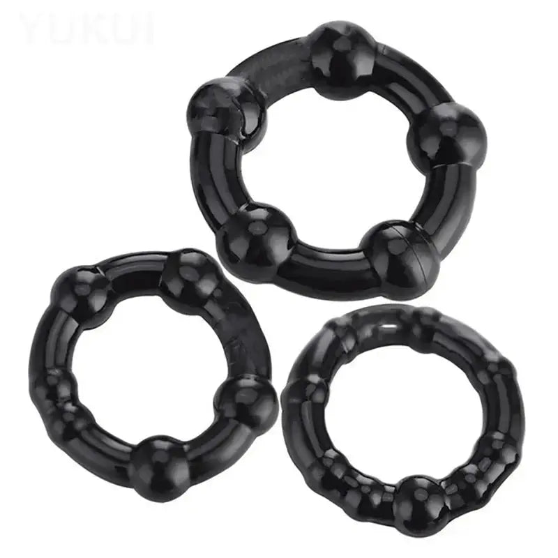 Silicone Enhancement Ring 3 - Piece Set - WOWihte