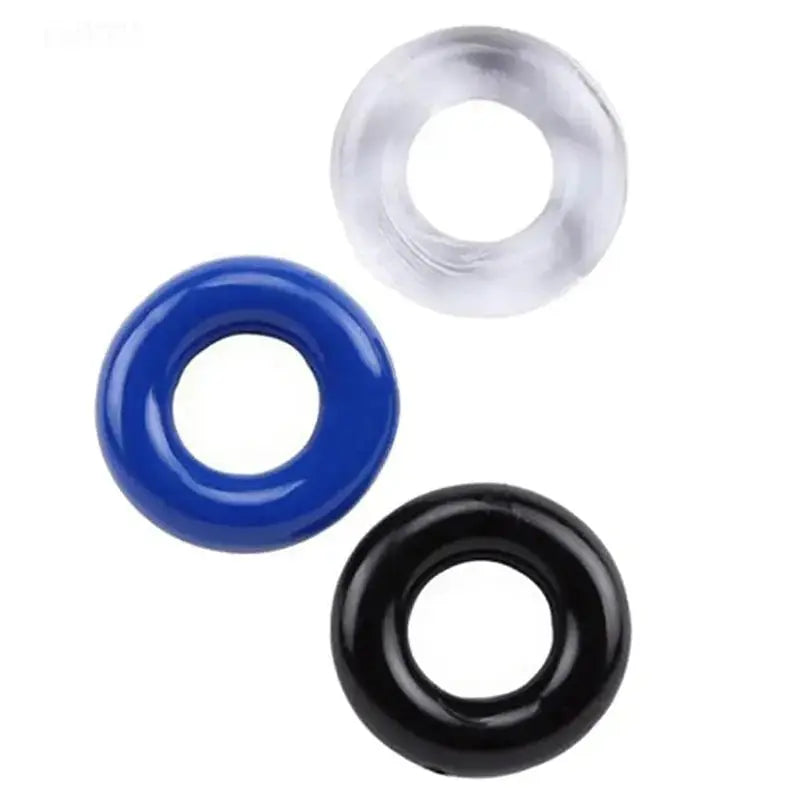 Silicone Enhancement Ring 3 - Piece Set - WOWihte