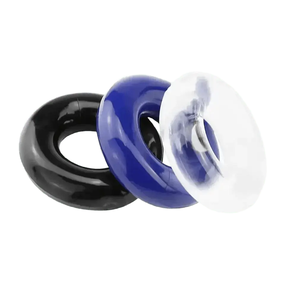 Silicone Enhancement Ring 3 - Piece Set - WOWihte