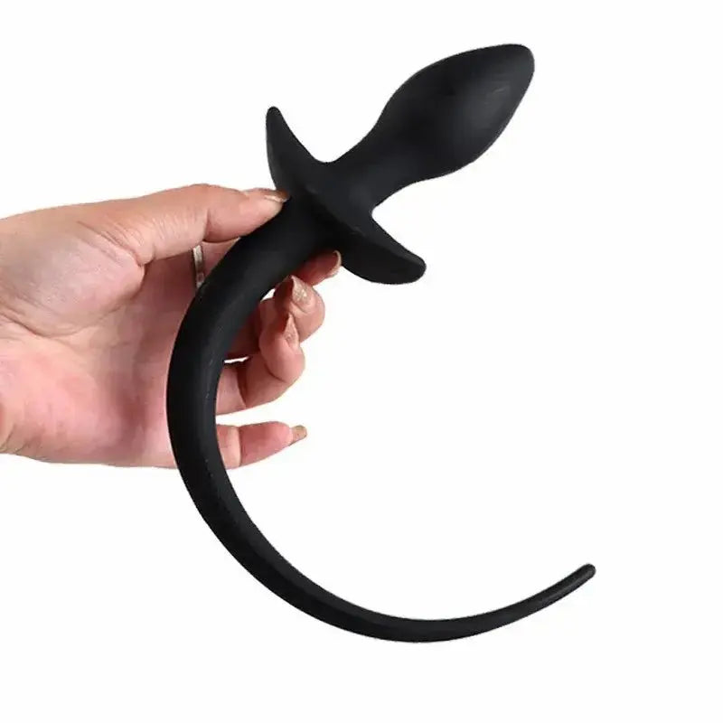 Silicone Puppy Tail Plug Trainer - WOWihte