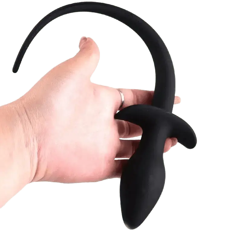 Silicone Puppy Tail Plug Trainer - WOWihte