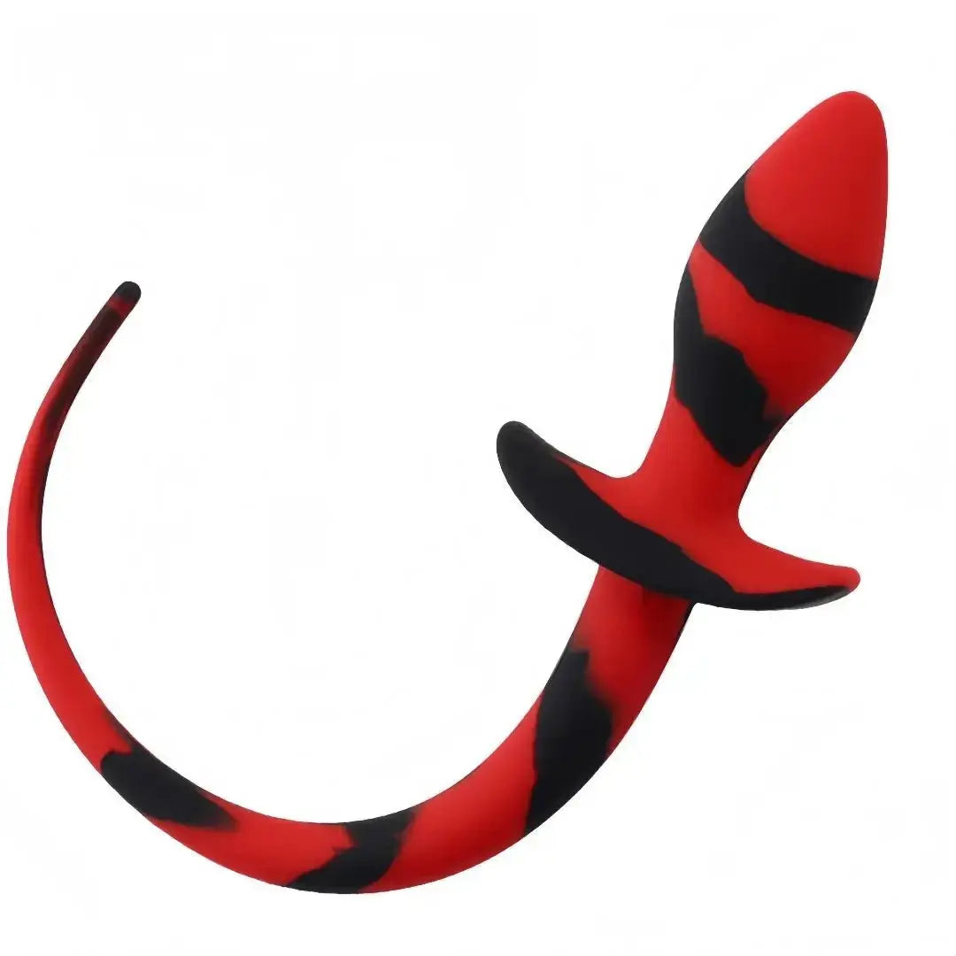 Silicone Puppy Tail Plug Trainer - WOWihte