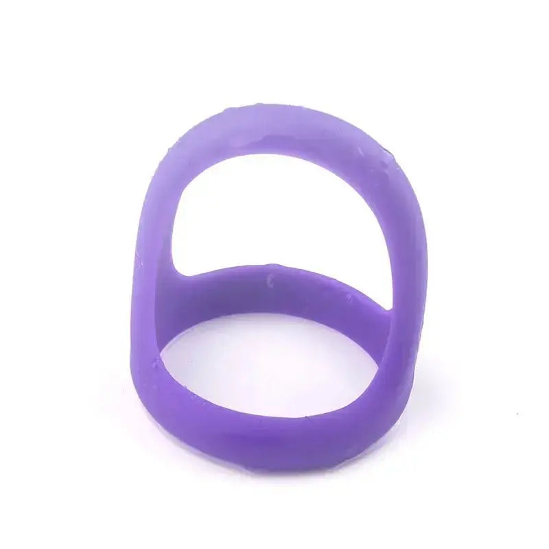 Silicone Testicle Bondage Ring - WOWihte