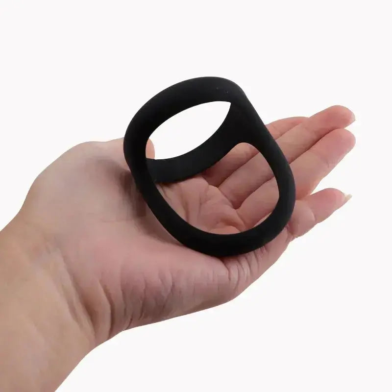 Silicone Testicle Bondage Ring - WOWihte