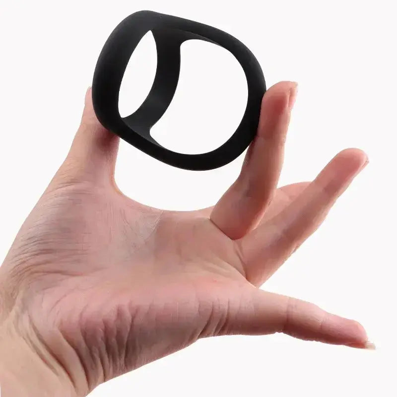 Silicone Testicle Bondage Ring - WOWihte