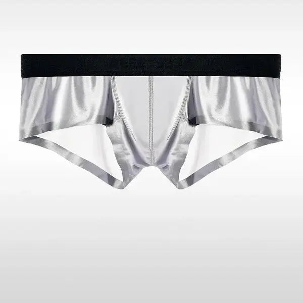 Silky Ice Silk Boxer Shorts - WOWihte