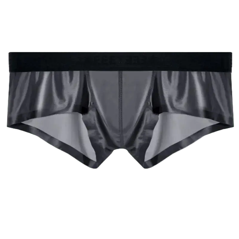 Silky Ice Silk Boxer Shorts - WOWihte