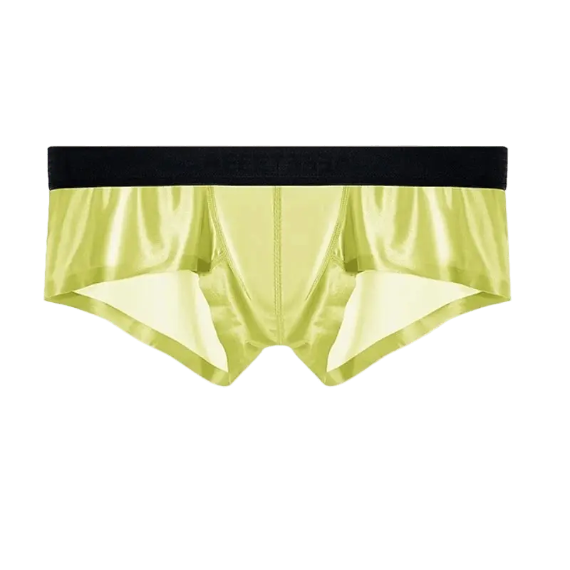 Silky Ice Silk Boxer Shorts - WOWihte