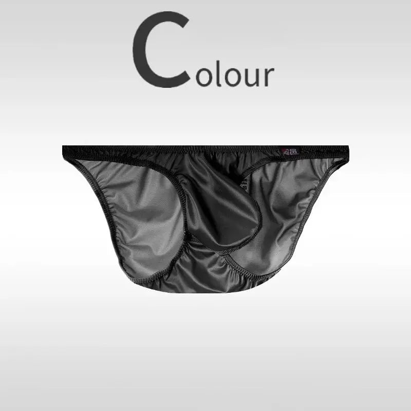 Silky Low Rise Men's Briefs - WOWihte