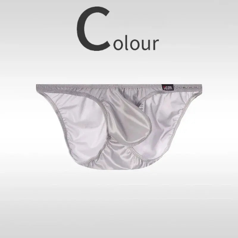 Silky Low Rise Men's Briefs - WOWihte