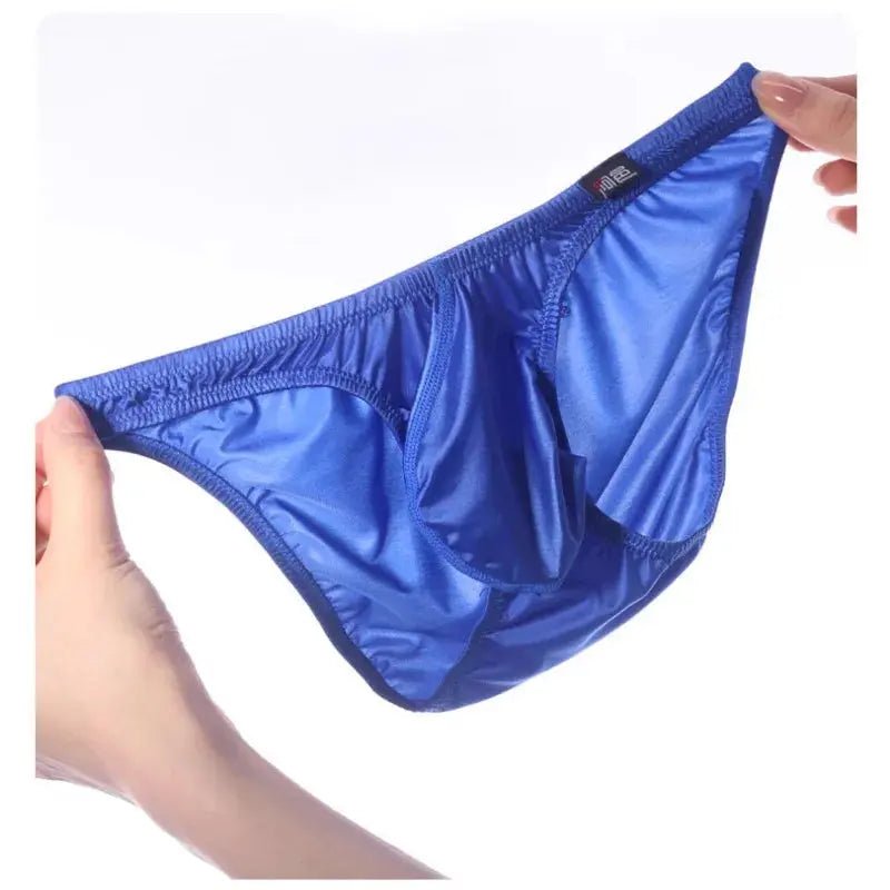 Silky Low Rise Men's Briefs - WOWihte