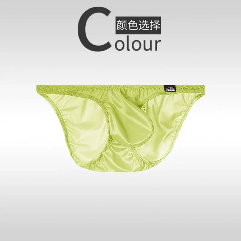 Silky Low Rise Men's Briefs - WOWihte