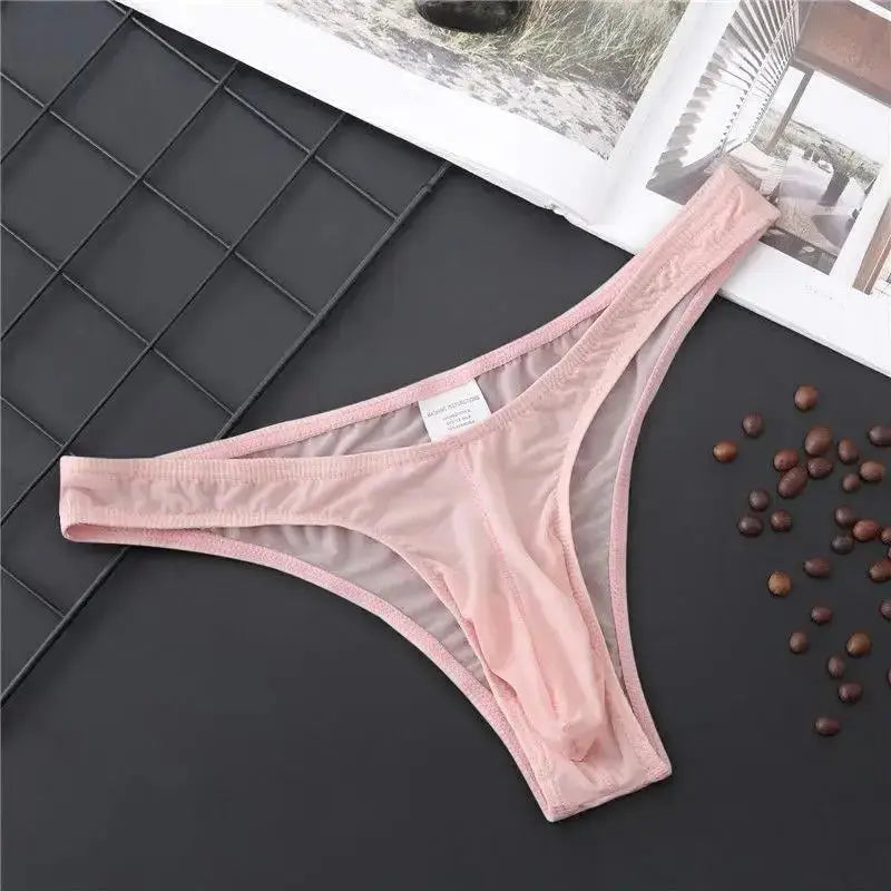 Silky Men's G - String Thong Briefs - WOWihte