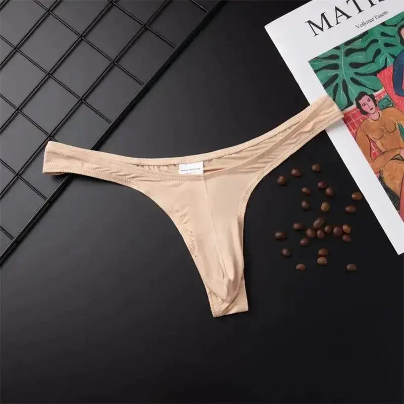 Silky Men's G - String Thong Briefs - WOWihte