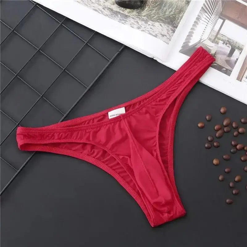 Silky Men's G - String Thong Briefs - WOWihte