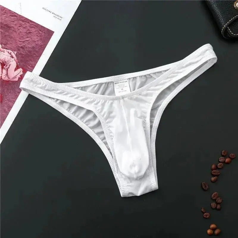Silky Men's G - String Thong Briefs - WOWihte