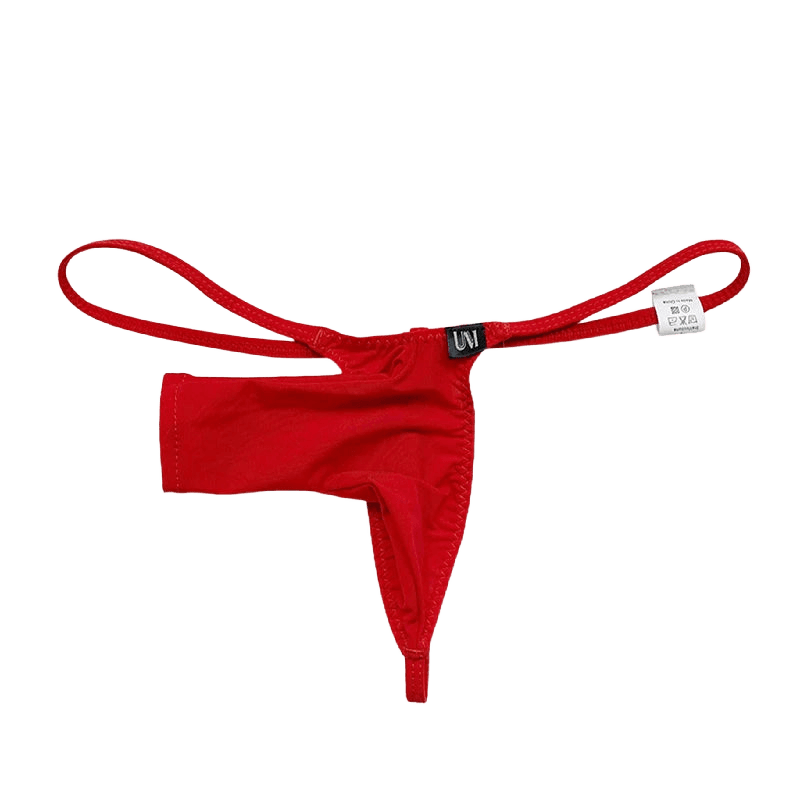 Silky Open - Pouch Men's Micro Thong - WOWihte