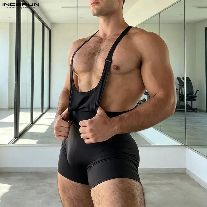 Sleeveless Athletic Bodysuit - WOWihte