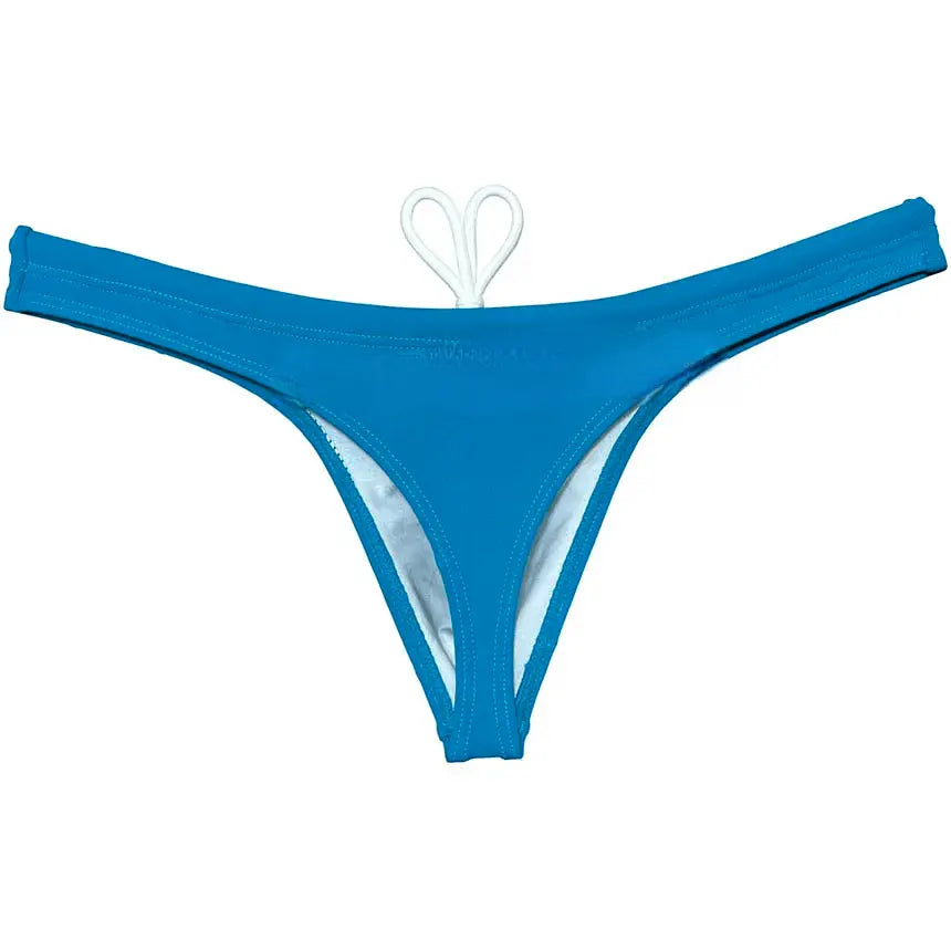 Smooth Thong Swim Bikini - WOWihte