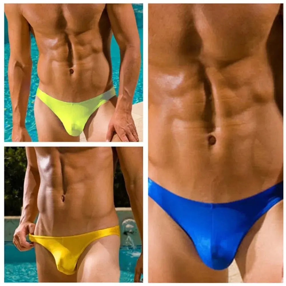 Smooth U - Pouch Swim Thongs - WOWihte