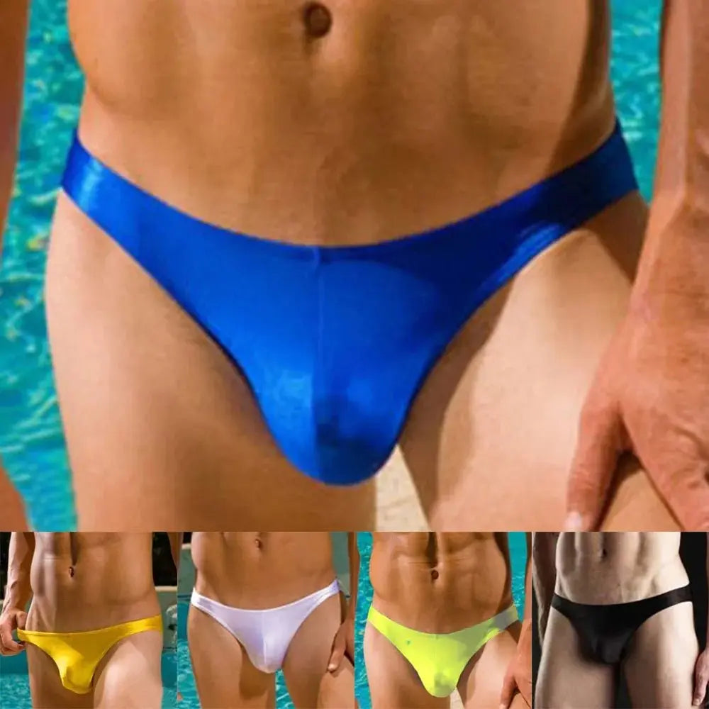 Smooth U - Pouch Swim Thongs - WOWihte