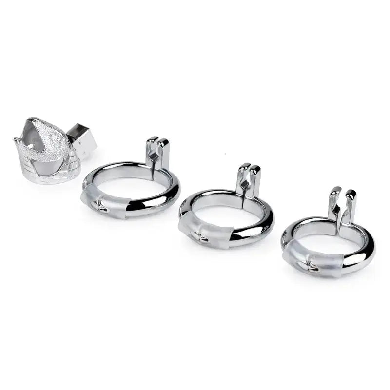 Snake Design Chastity Cage - WOWihte