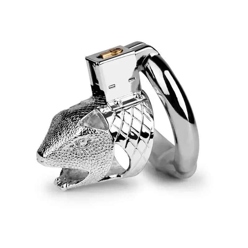Snake Design Chastity Cage - WOWihte