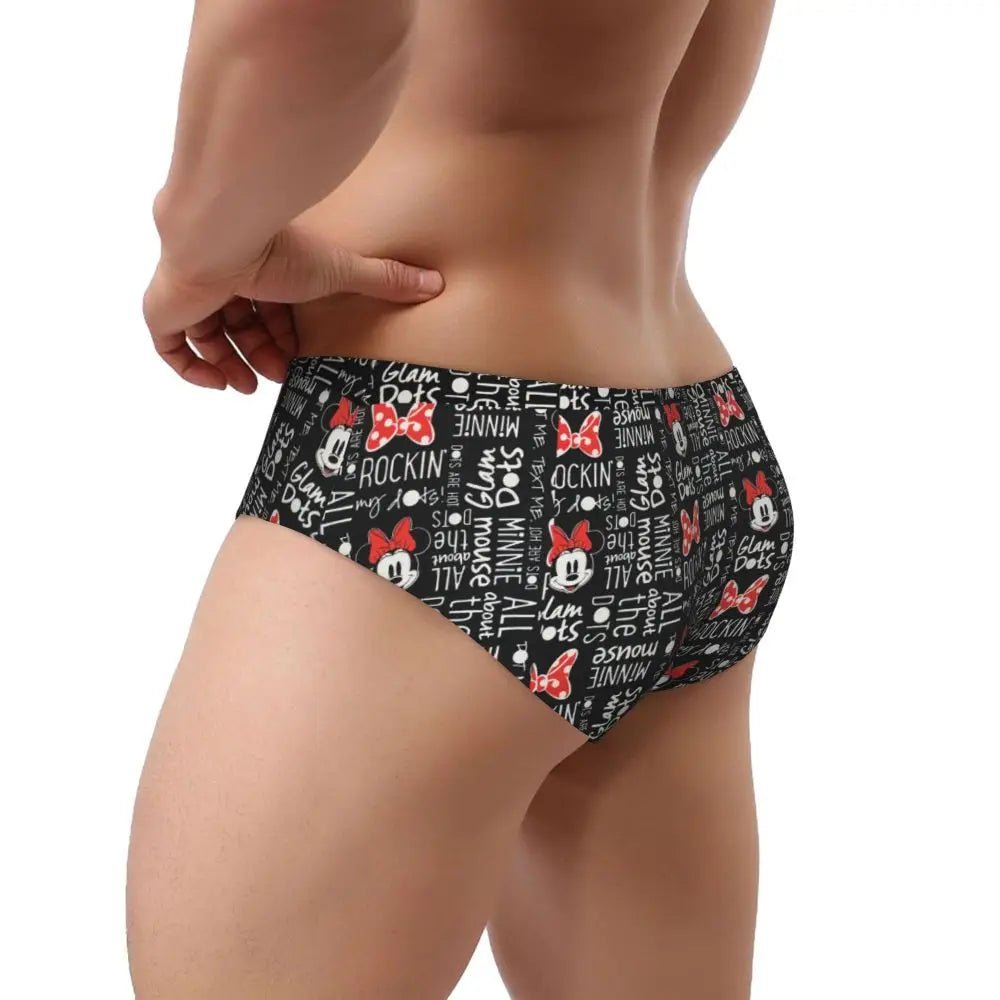 Soft Cartoon Men's Briefs - WOWihte