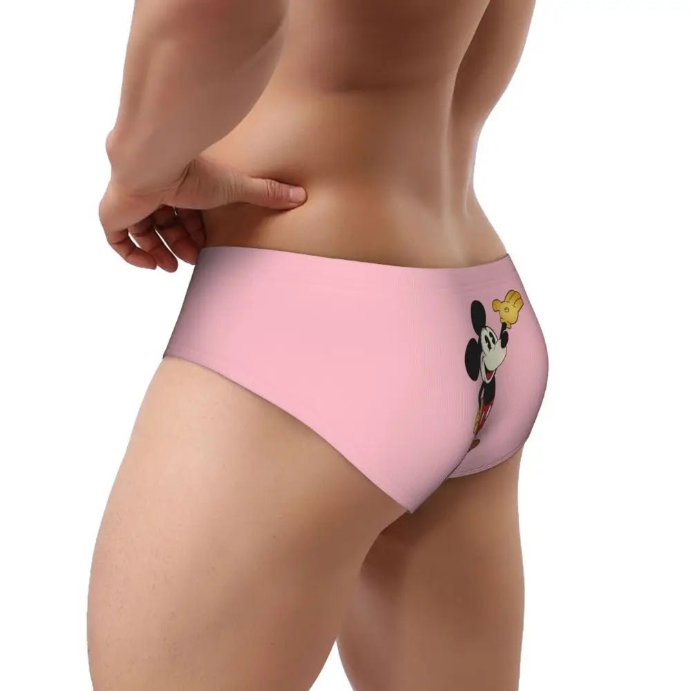 Soft Cartoon Men's Briefs - WOWihte
