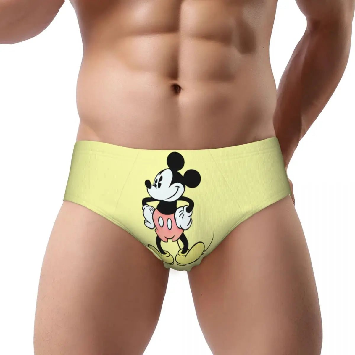 Soft Cartoon Men's Briefs - WOWihte