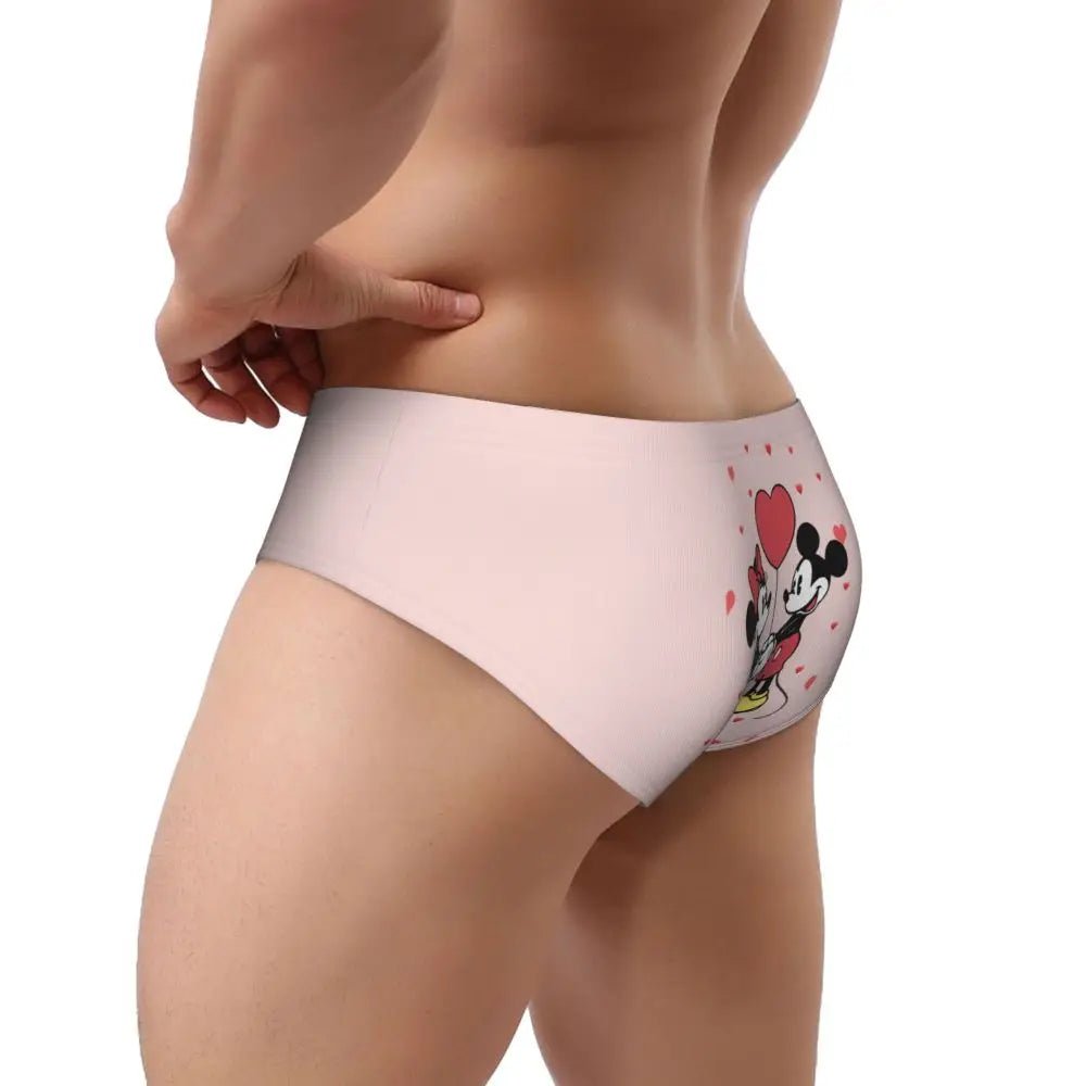 Soft Cartoon Men's Briefs - WOWihte