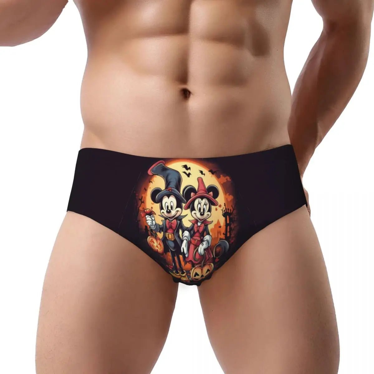 Soft Cartoon Men's Briefs - WOWihte