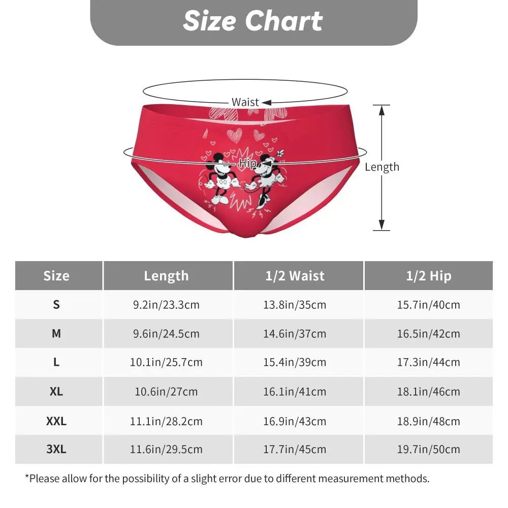 Soft Cartoon Men's Briefs - WOWihte