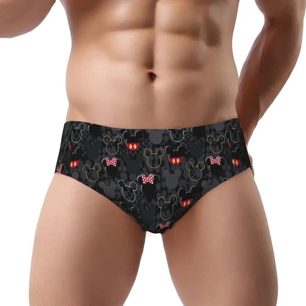 Soft Cartoon Men's Briefs - WOWihte